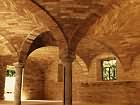 Restauriertes Gewölbe im Bauernhofmuseum Erding